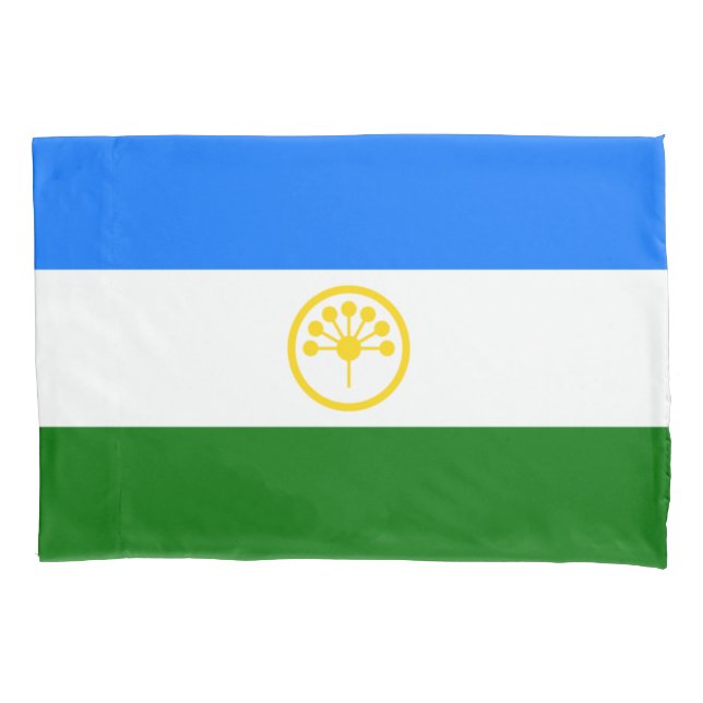 Patriotic Bashkortostan Flag Pillowcase (Front)