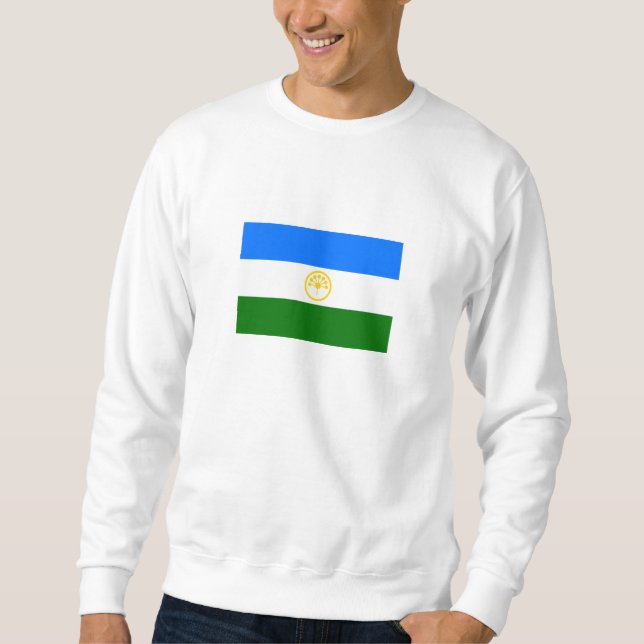 Patriotic Bashkortostan Flag Sweatshirt (Front)