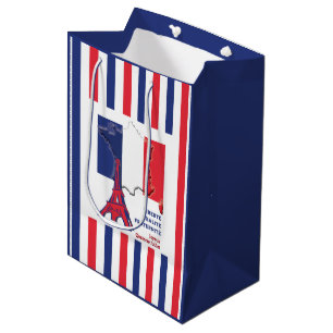 Patriotic BASTILLE DAY Medium Gift Bag