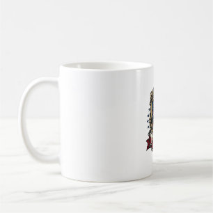 Patriotic Battle Shield 1776 Military Inspired Sym Coffee Mug
