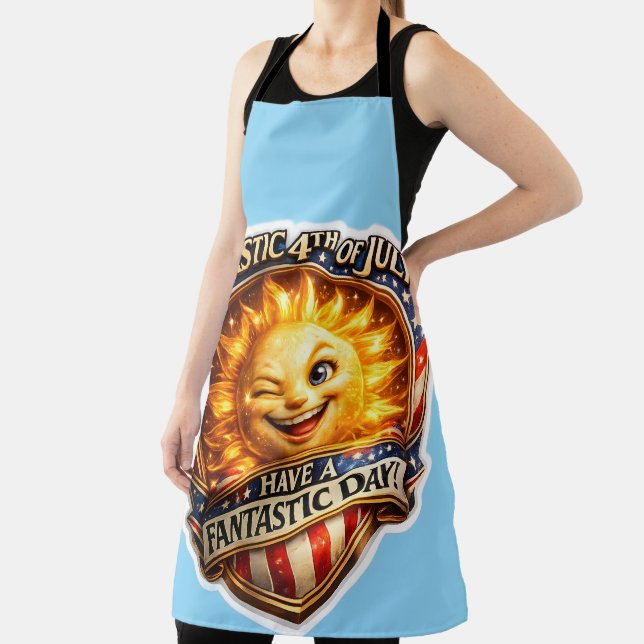 Patriotic BBQ apron (Insitu)