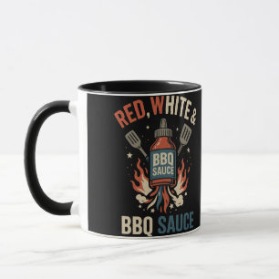 Patriotic BBQ Mug
