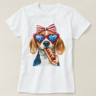 Patriotic Beagle T-Shirt