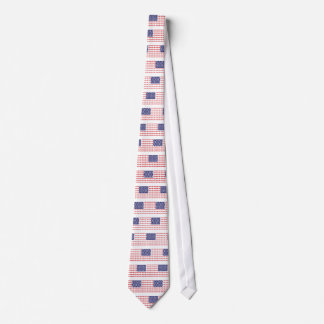 Patriotic Beer Bottle Flag Tie