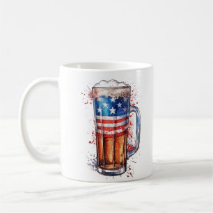 Patriotic Beer Mug
