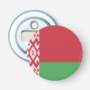 Patriotic Belarusian Flag Bottle Opener