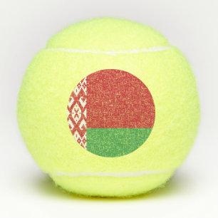 Patriotic Belarusian Flag Tennis Balls