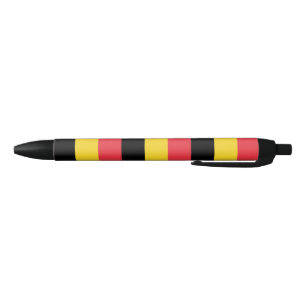 Patriotic Belgian Flag Blue Ink Pen