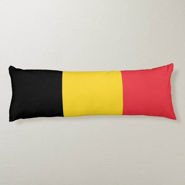 Patriotic Belgian Flag Body Cushion (Back)
