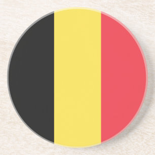 Patriotic Belgian Flag Coaster