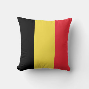 Patriotic Belgian Flag Cushion