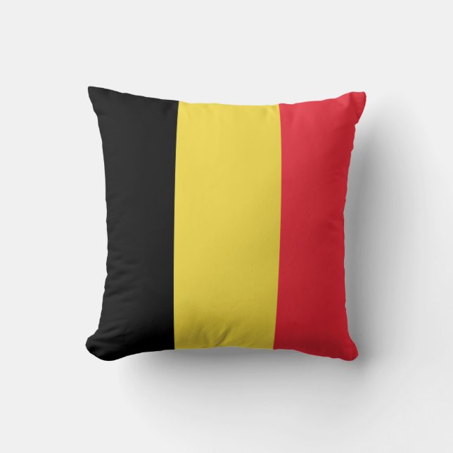 Patriotic Belgian Flag Cushion (Front)