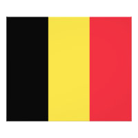 Patriotic Belgian Flag Photo Print