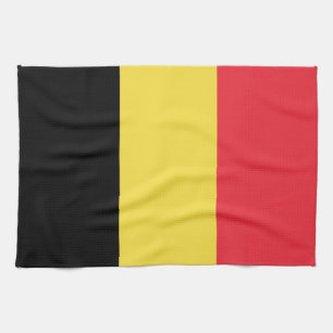 Patriotic Belgian Flag Tea Towel