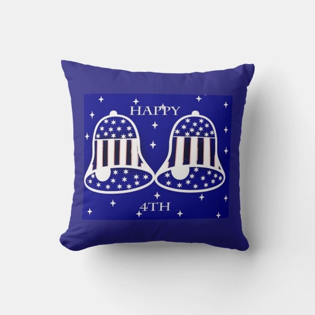 Patriotic Bells Cushion (Front)