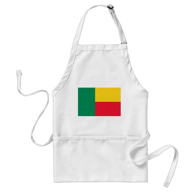 Patriotic Benin Flag Standard Apron (Front)