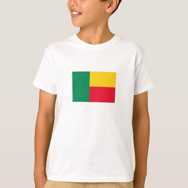 Patriotic Benin Flag T-Shirt (Front)