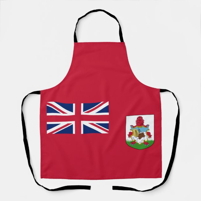Patriotic Bermuda Flag Apron (Front)
