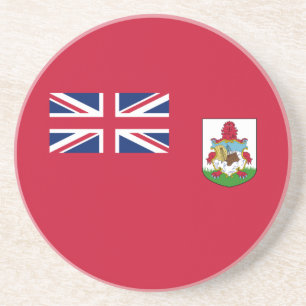 Patriotic Bermuda Flag Coaster