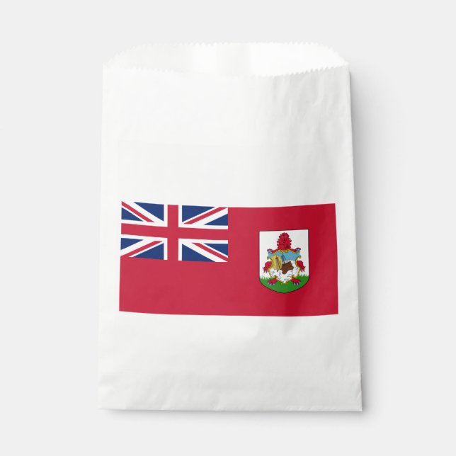 Patriotic Bermuda Flag Favour Bags (Front)