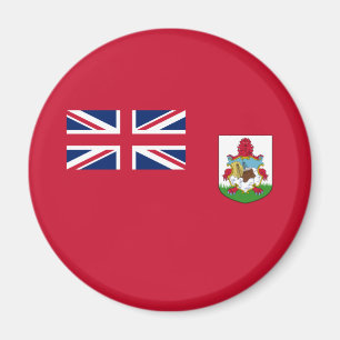 Patriotic Bermuda Flag Magnet