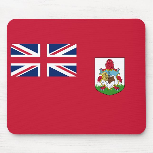 Patriotic Bermuda Flag Mouse Mat (Front)