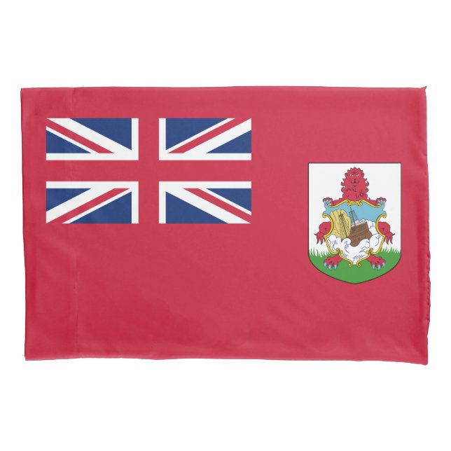 Patriotic Bermuda Flag Pillowcase (Front)