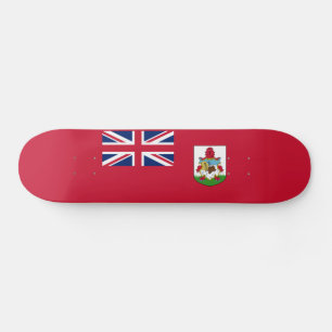 Patriotic Bermuda Flag Skateboard