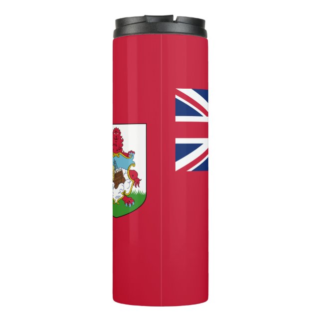 Patriotic Bermuda Flag Thermal Tumbler (Back)