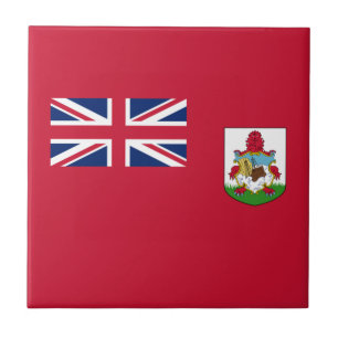 Patriotic Bermuda Flag Tile