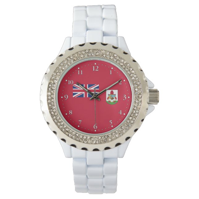 Patriotic Bermuda Flag Watch (Front)