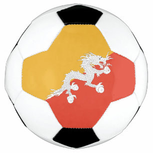 Patriotic Bhutan Flag Football