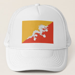 Patriotic Bhutan Flag Trucker Hat