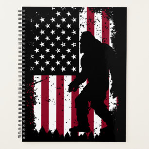 Patriotic Bigfoot Planner