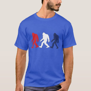 Patriotic Bigfoot Sasquatch T-Shirt