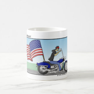 Patriotic Biker Mug