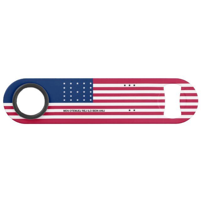 Patriotic Bikini Atoll Flag (Front (Horizontal))