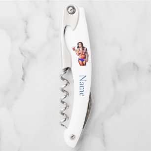 Patriotic Bikini Fitness Model Thunder_Cove  Corkscrew