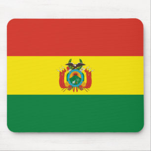 Patriotic Bolivia Flag Mouse Mat