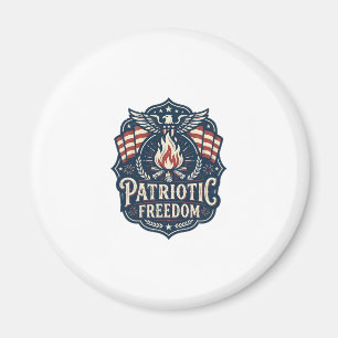 Patriotic Bonfire Night Vector Graphic Tee_1 Magnet