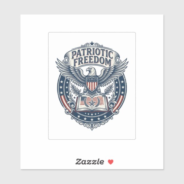 Patriotic Book Club Vector Graphic Tee (2) (Sheet)