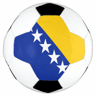 Patriotic Bosnia Herzegovina Flag Football