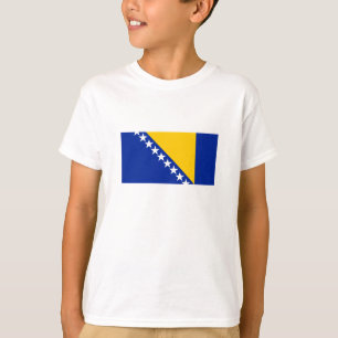 Patriotic Bosnia Herzegovina Flag T-Shirt