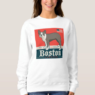 Patriotic   Boston Terrier Sweatshirt