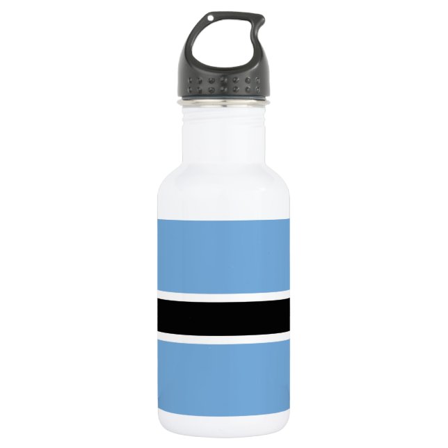 Patriotic Botswana Flag 532 Ml Water Bottle (Front)