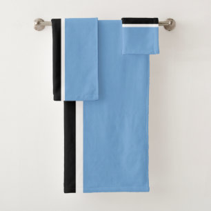 Patriotic Botswana Flag Bath Towel Set