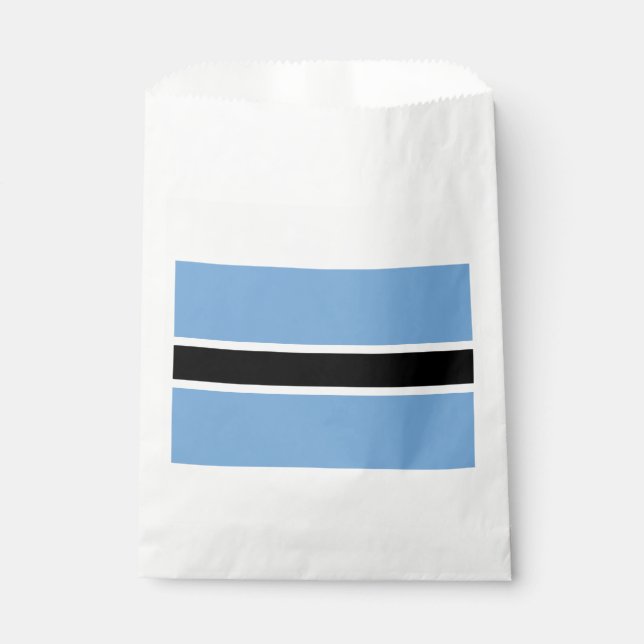 Patriotic Botswana Flag Favour Bags (Front)