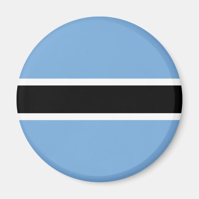Patriotic Botswana Flag Magnet (Front)