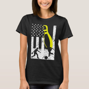 Patriotic Bowling Team Trophy T-Shirt