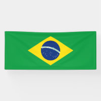 Patriotic Brazil Flag